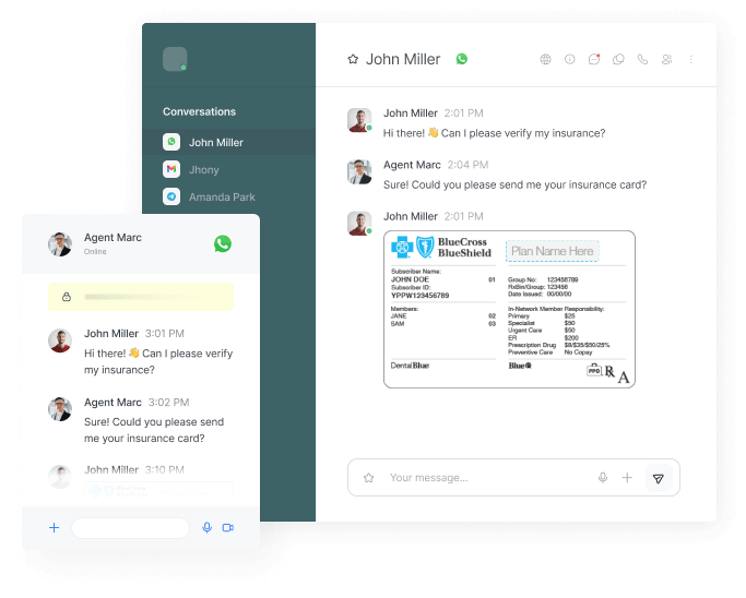 HIPAA compliant messaging