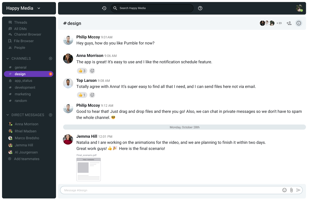 business instant messaging
