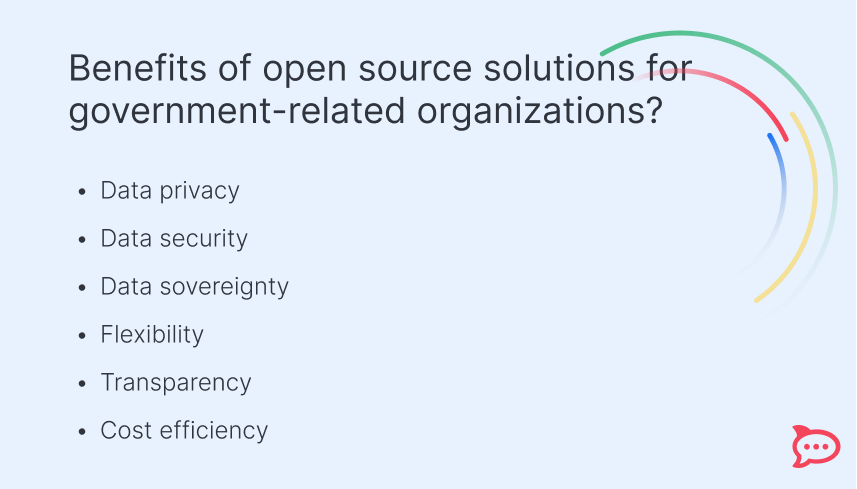 on-premise solutions for government-related organizations